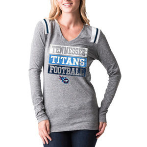 Titans 5th & Ocean Tri-Blend Long Sleeve T-Shirt
